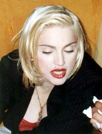 Schoonheidsvlekje van Madonna