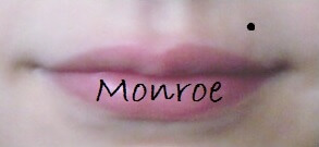 lip piercing, monroe
