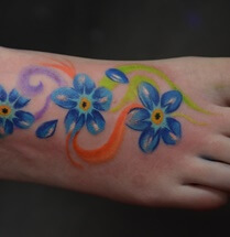 Artikel over het plaatsen van een tattoo op je voet