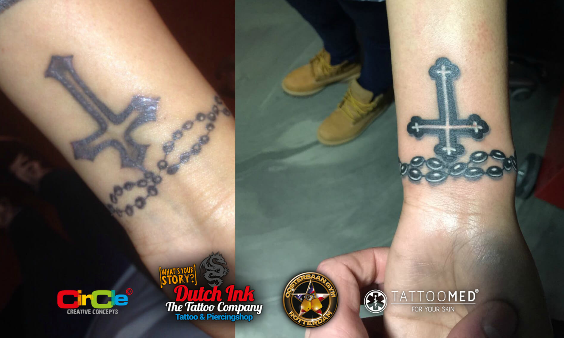 fort Super goed ademen Kruis tattoo voorbeelden, laat je inspireren door Dutch Ink!